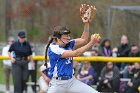 Softball vs Emerson  Wheaton College Softball vs Emerson College in game 2 of their doubleheader. - Photo by Keith Nordstrom : Wheaton, Softball